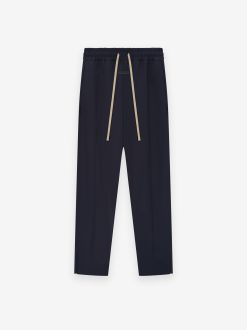 Wool Center Seam Track Pant